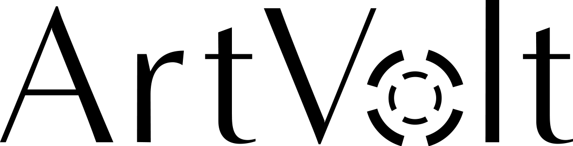 ArtVolt logo - black